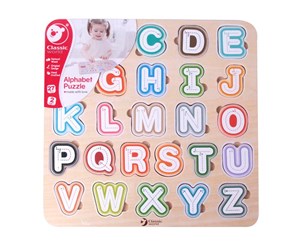 Babyleker - Classic World Wooden Puzzle Alphabet 27pcs. - 54426