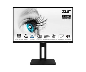 Skjerm - 24" MSI PRO MP242APDE - LCD monitor - Full HD (1080p) - 24" - 9S6-3PA19T-090