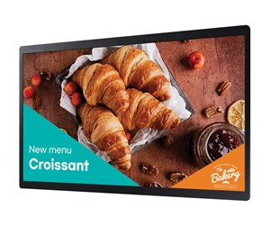 Digital skilting & Hotell TV - Samsung QB24C QBC Series - 24" Class (23.8" viewable) LED-backlit LCD display - Full HD - for digital signage - LH24QBCEBGCXEN