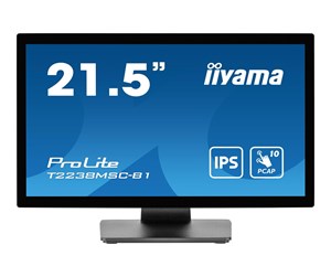 Skjerm - 21" iiyama ProLite T2238MSC-B1 - LED monitor - Full HD (1080p) - 21.5" - T2238MSC-B1