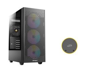 Kabinett - Antec NX Series NX500M - Kabinett - Tower - Svart - 0-761345-81057-9