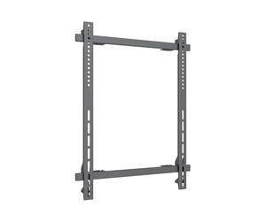 Veggmontering, AV-braketter & AV-møbler - Multibrackets M Pro Series mounting component - fixed - for flat panel - black 30 kg 400 x 600 mm - 7350105216534