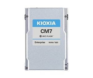 SSD - Kioxia CM7-V Series KCMYXVUG1T60 - SSD - Enterprise Mixed Use - 1600 GB - sanitise instant erase (SIE) - PCI Express 5.0 x4 (NVMe) - KCMYXVUG1T60