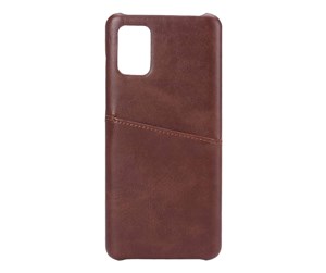 Mobil - Deksel og etui - ONSALA Mobilecover Brown Samsung A71 Creditcard Pocket - 588521