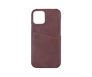 Mobil - Deksel og etui - ONSALA Mobile Cover Brown with Cardpocket iPhone 12 5.4" - 588553