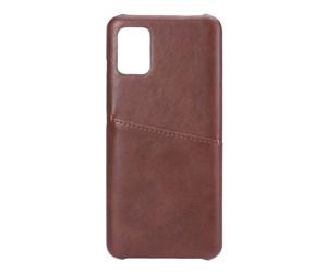 Mobil - Deksel og etui - ONSALA Mobilecover Brown Samsung A51 Creditcard Pocket - 588519