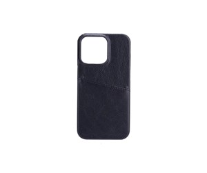 Mobil - Deksel og etui - ONSALA Mobile Cover Black with Cardpocket iPhone 13 Pro - 588584