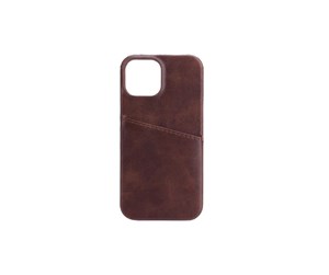 Mobil - Deksel og etui - ONSALA Mobile Cover Brown with Cardpocket iPhone 13 Mini - 588581