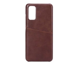 Mobil - Deksel og etui - ONSALA Mobilecover Brown Samsung S20 Creditcard Pocket - 588523