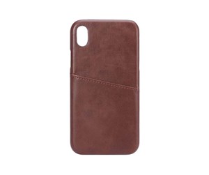 Mobil - Deksel og etui - ONSALA Mobilecover Brown iPhone XR Creditcard Pocket - 588509