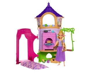 Dukker, Bamser & Utstyr - Disney Princess Rapunzel’s Tower Playset - HLW30