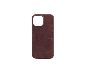 Mobil - Deksel og etui - ONSALA Mobile Cover Brown with Cardpocket iPhone 13 Pro Max - 588587