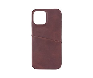 Mobil - Deksel og etui - ONSALA Mobile Cover Brown with Cardpocket iPhone 12 6.7" - 588557