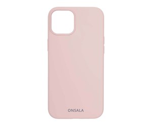 Mobil - Deksel og etui - ONSALA Mobile Cover Silicone Sand Pink iPhone 13 - 664042