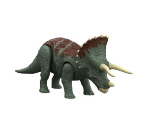 Figurer - Jurassic World Dominion Roar Strikers Triceratops Dinosaur - HDX34