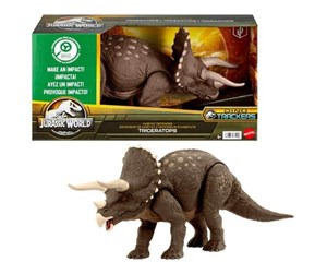 Figurer - Jurassic World Triceratops Dinosaur - HPP88