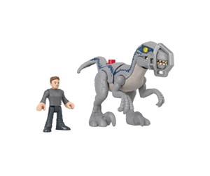 Figurer - Jurassic World Dominion Blue & Owen Dinosaur Toy Set - HKG15