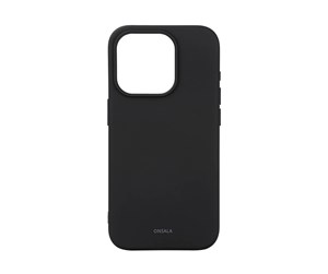 Mobil - Deksel og etui - ONSALA Phone Case with Silicone Feel MagSeries Black - iPhone 15 Pro - 664167