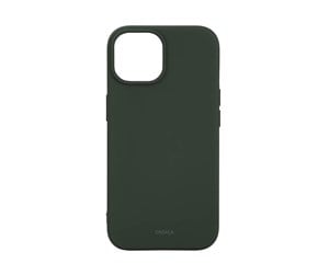 Mobil - Deksel og etui - ONSALA Phone Case with Silicone Feel MagSeries Olive Green - iPhone 15 - 664177