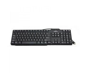 Tastatur - Esperanza EK116 STANDARD BUFFALO USB KEYBOARD - Tastatur - Svart - E5905784769288