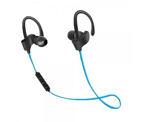 Hodetelefoner - Esperanza WIRELESS SPORT HEADPHONES EH188 BLACK AND BLUE - EH188B - 5901299941379