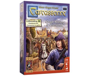 Brettspill & Puslespill - 999Games Carcassonne - Count King and Consorts Board Game - 999-CAR24N