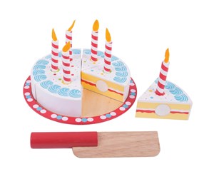 Treleker - Bigjigs Wooden Birthday Cake - BJ628