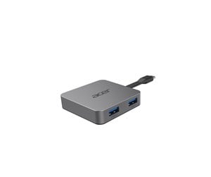 Dokkingstasjon - Acer USB Type-C Dongle 4-in-1 (1xHDMI 2xUSB3.2 1xUSB- C) - HP.DSCAB.014