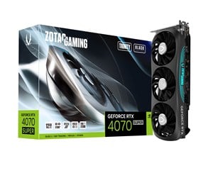 Grafikkort - ZOTAC GeForce RTX 4070 SUPER Trinity - 12GB GDDR6X RAM - Grafikkort - ZT-D40720D-10P