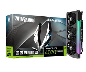 Grafikkort - ZOTAC GeForce RTX 4070 Ti SUPER AMP! Holo - 16GB GDDR6X RAM - Grafikkort - ZT-D40730F-10P