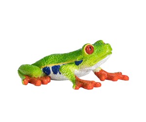 Leketøy - Mojo Wildlife Red-Eyed Tree Frog - 387299 - 387299