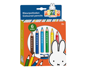 Kreative leker - Bambolino Toys Miffy Wooden Crayons 6pcs - 17052