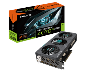 Grafikkort - GIGABYTE GeForce RTX 4070 Ti SUPER EAGLE OC - 16GB GDDR6X RAM - Grafikkort - GV-N407TSEAGLE OC-16GD