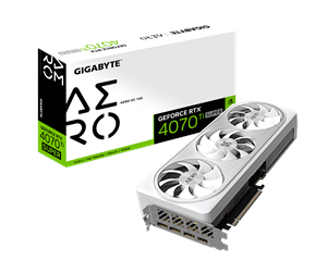 Grafikkort - GIGABYTE GeForce RTX 4070 Ti SUPER AERO OC - 16GB GDDR6X RAM - Grafikkort - GV-N407TSAERO OC-16GD