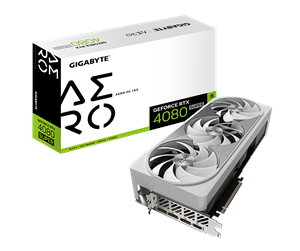 Grafikkort - GIGABYTE GeForce RTX 4080 SUPER AERO OC - 16GB GDDR6X RAM - Grafikkort - GV-N408SAERO OC-16GD