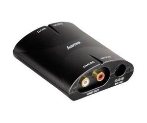 Mobil - Andre tilbehør - Hama AC81 - analogue to digital audio converter - 00083181