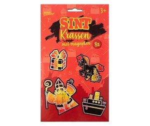 Kreative leker - Creative Craft Group Sinterklaas Scratch Magnets 8pcs. - 830020