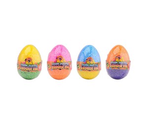 Kreative leker - Johntoy Surprise Egg Foam Putty (Assorted) - 24464