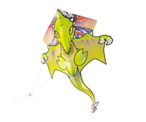 Utendørsleker - Kites Ready 2 Fly - Pop-up Nylon Kite Pteranodon Dinosaur - EZNY904PTE