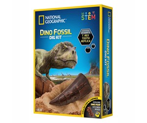 Lek & Lær - National Geographic Dinosaur Fossil Dig Kit - 38877