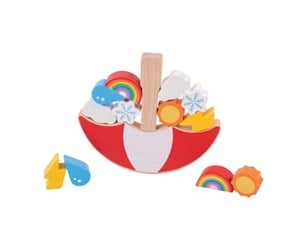 Treleker - Bigjigs Wooden Balance Game Weather - BJ256