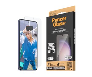 Mobil - Beskyttelsesglass - PanzerGlass Screen Protector Samsung Galaxy S24 Plus | Ultra-Wide Fit w. EasyAligner - PANZER7351