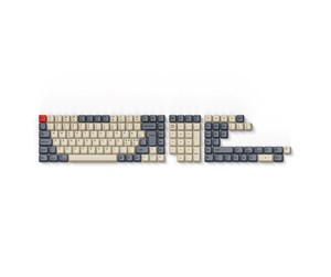 Tastatur - Keychron PBT Full Keycap Set 141 keys - Carbon Vibe - Nordic - Tastehetter - Nordisk - T35-ND