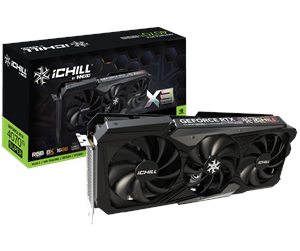 Grafikkort - Inno3D GeForce RTX 4070 Ti SUPER iCHILL X3 - 16GB GDDR6X RAM - Grafikkort - C407TS3-166XX-186148H