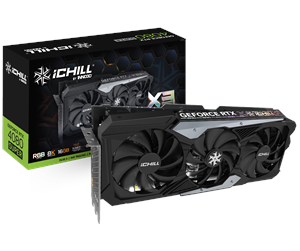 Grafikkort - Inno3D GeForce RTX 4080 SUPER iCHILL X3 - 16GB GDDR6X RAM - Grafikkort - C408S3-166XX-187049H