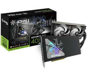 Grafikkort - Inno3D GeForce RTX 4080 SUPER iCHILL Black - 16GB GDDR6X RAM - Grafikkort - C408SB-166XX-18700006