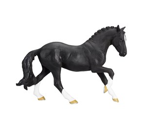 Leketøy - Mojo Horse World Hanoverian Mare Black 387241 - 387241