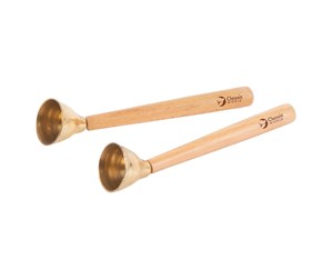 Musikk - Classic World Wooden Handbell 2pcs. - 70176