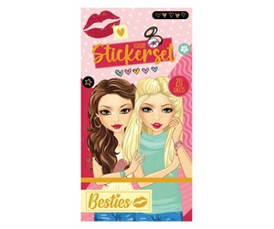 Kreative leker - Besties Luxury Sticker Book (Assorted) - 140032