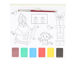 Kreative leker - Wins Holland Watercolor Color Block Sinterklaas - B1010